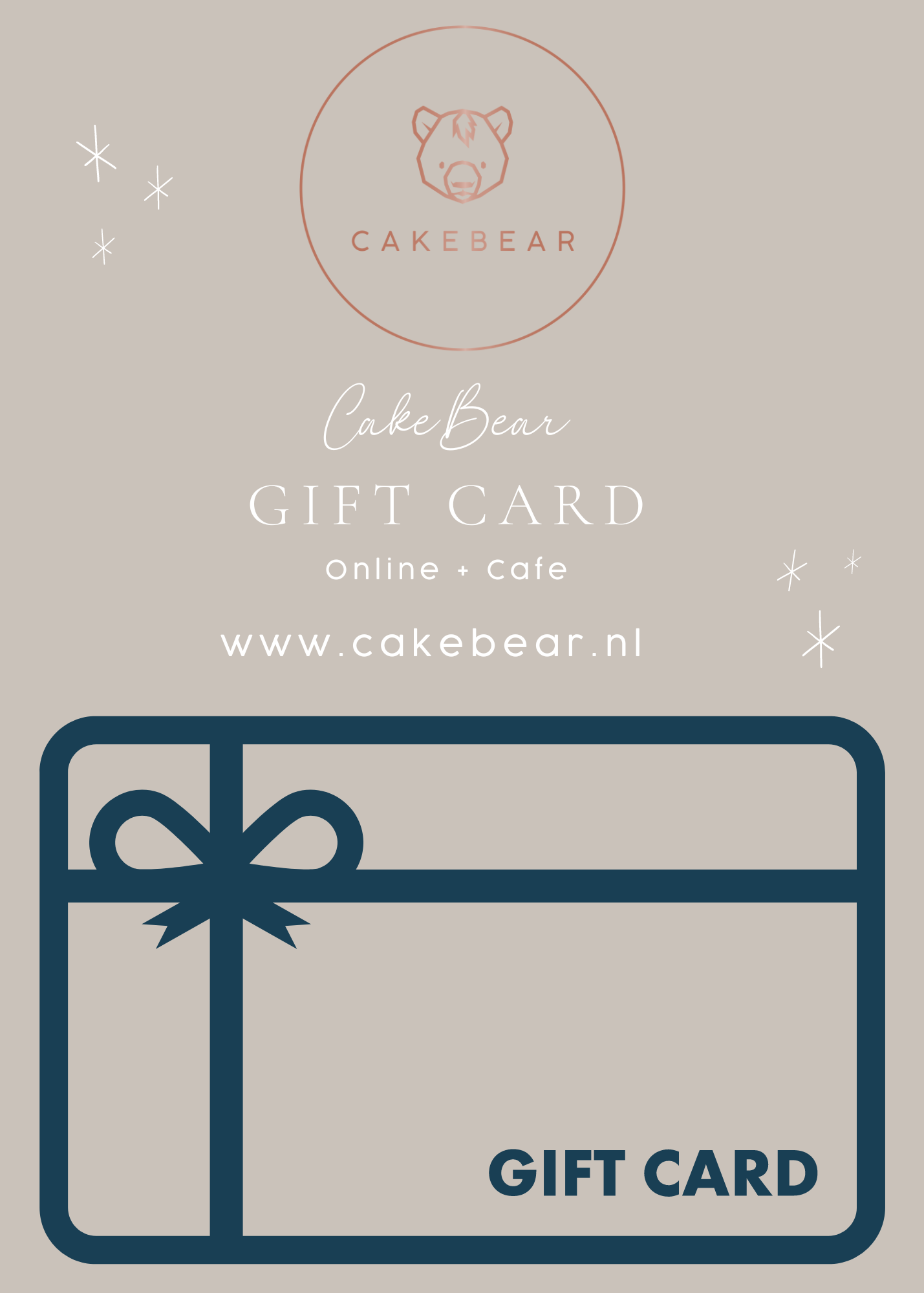 CakeBear Cadeaubon