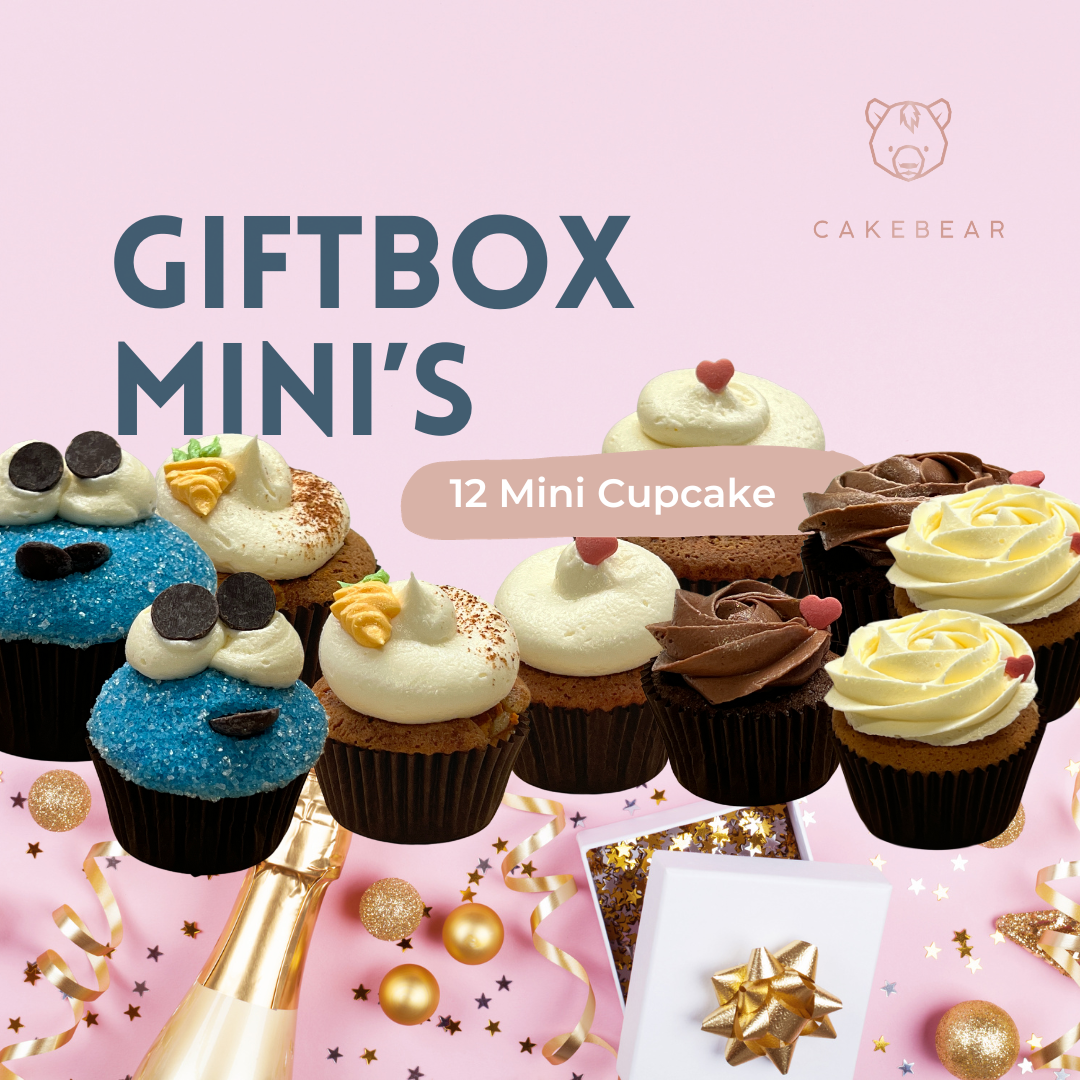 Assortiment mini cupcake box