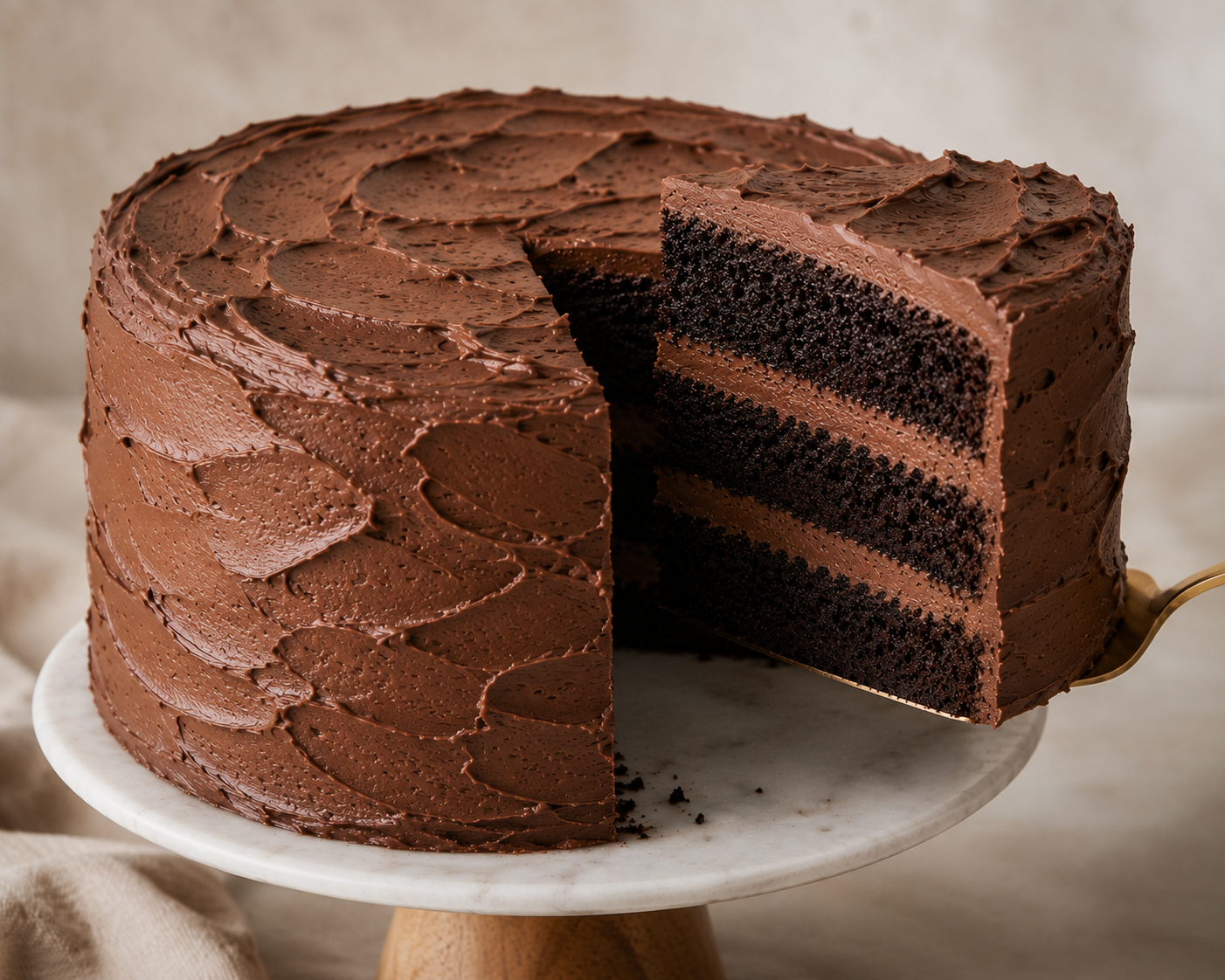 Fudgy Chocolate Cake