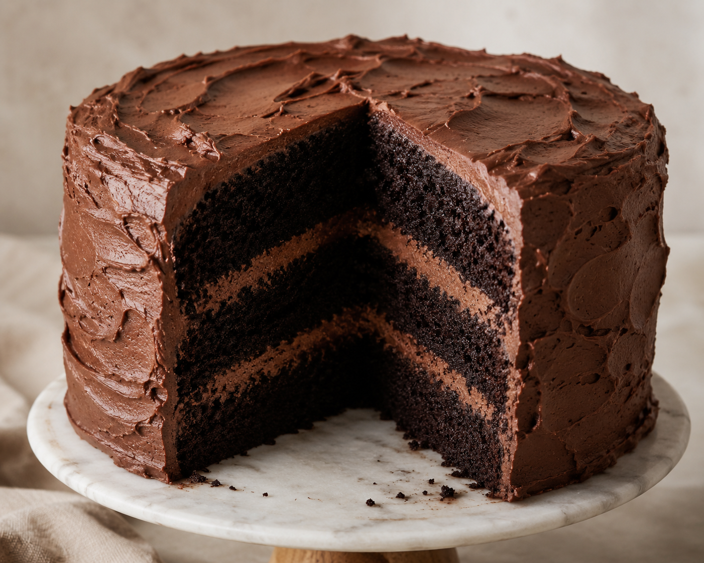 Fudgy Chocolate Cake