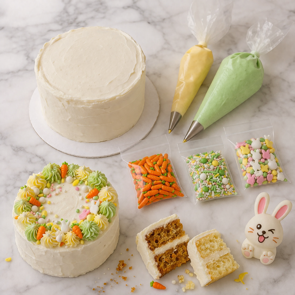 Easter Collection | DIY Round Cake 4 servings