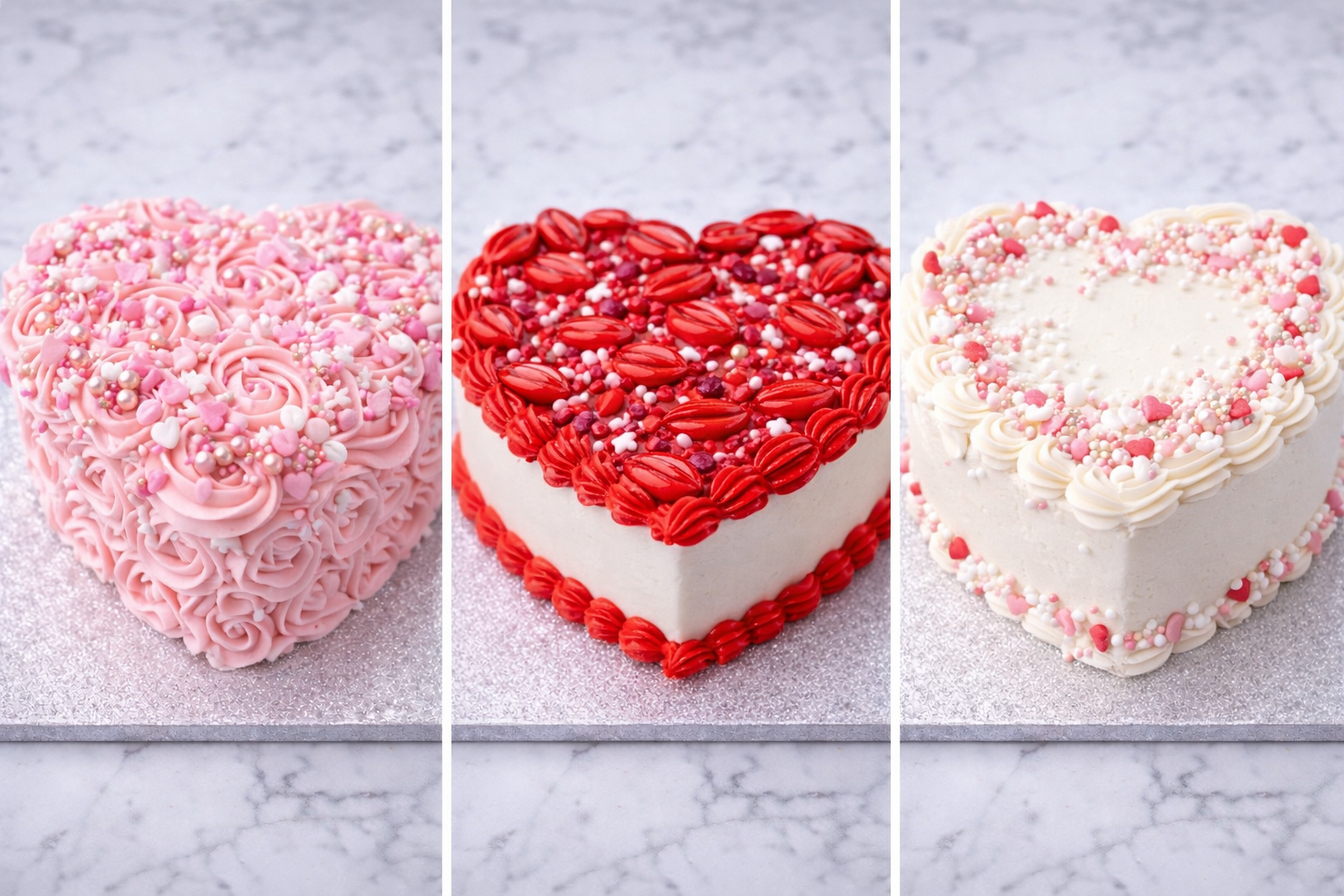 Valentines Collection | DIY Heart Cake 4 servings